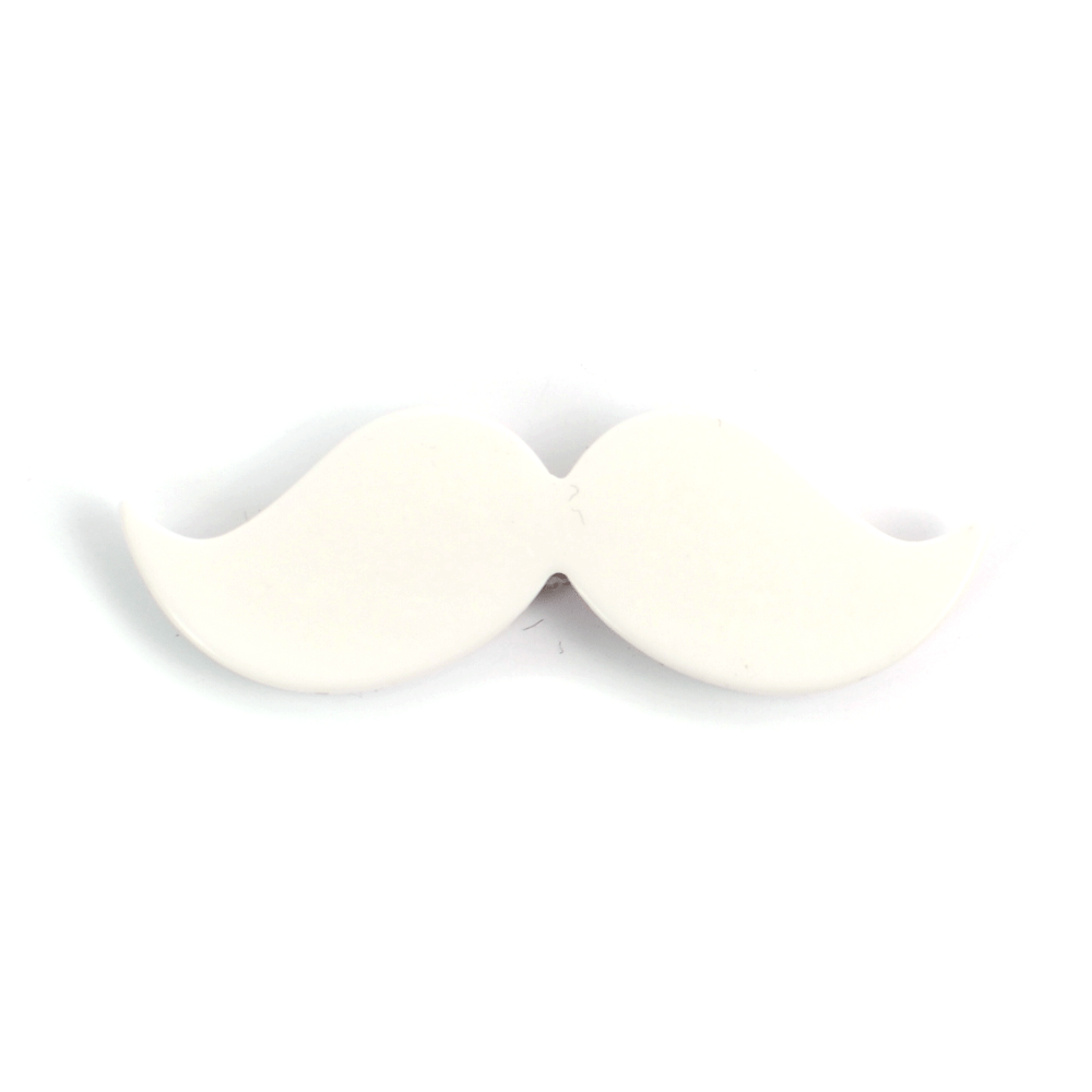 Magnet Mustache (white)