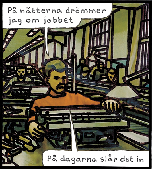 Magnet Jan Stenmark 'Jobbet'