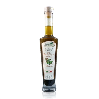 Mancino olivolja med basilika, 250ml