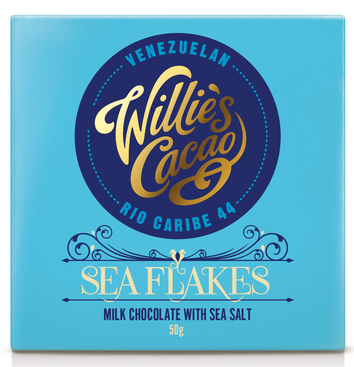 Willie's Cacao - Milk of the Gods Seaflakes 50g