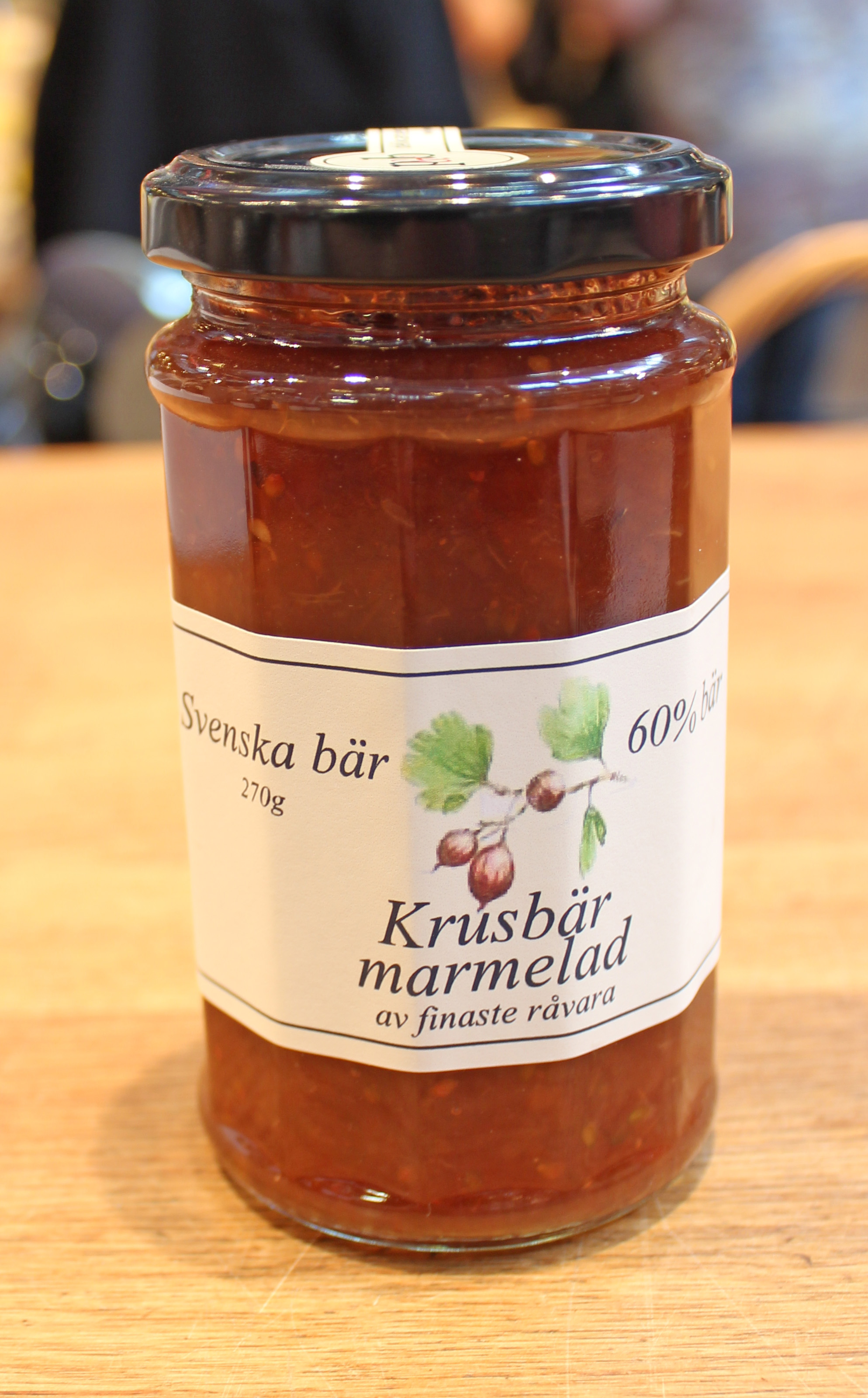 P&Bs marmelad - Krusbär 270g