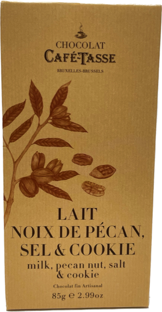 Café Tasse - Pekannöt & kakbitar (38%)