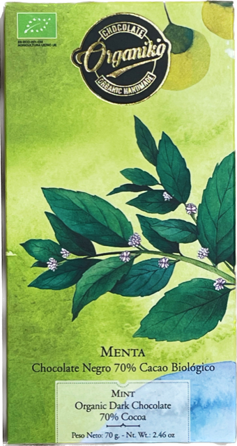 Chocolate Organiko - Mint (70%)