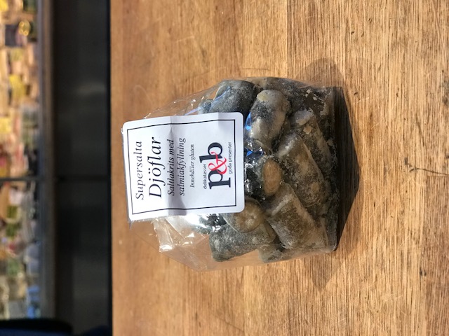 Djöflar - Saltlakrits med salmiakfyllning - 100g