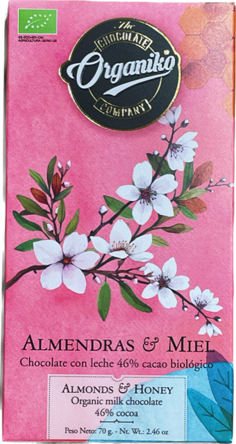 Chocolate Organiko - Mandel & Honung (46%)