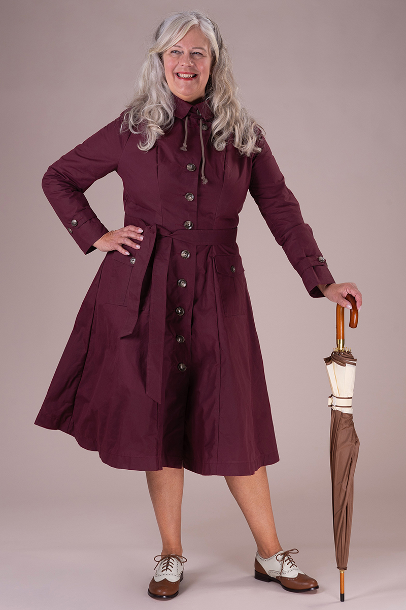 The No Shit Sherlock Trench Coat - 2
