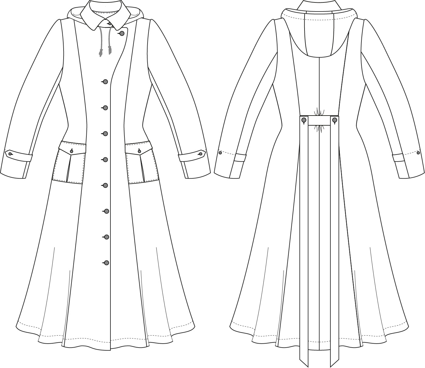 The No Shit Sherlock Trench Coat - 10