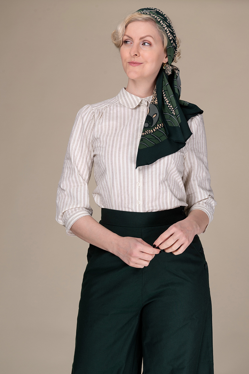 The Silver Screen Silk Scarf - 7