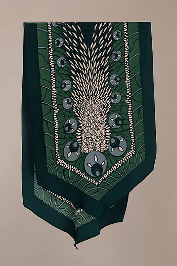 The Silver Screen Silk Scarf