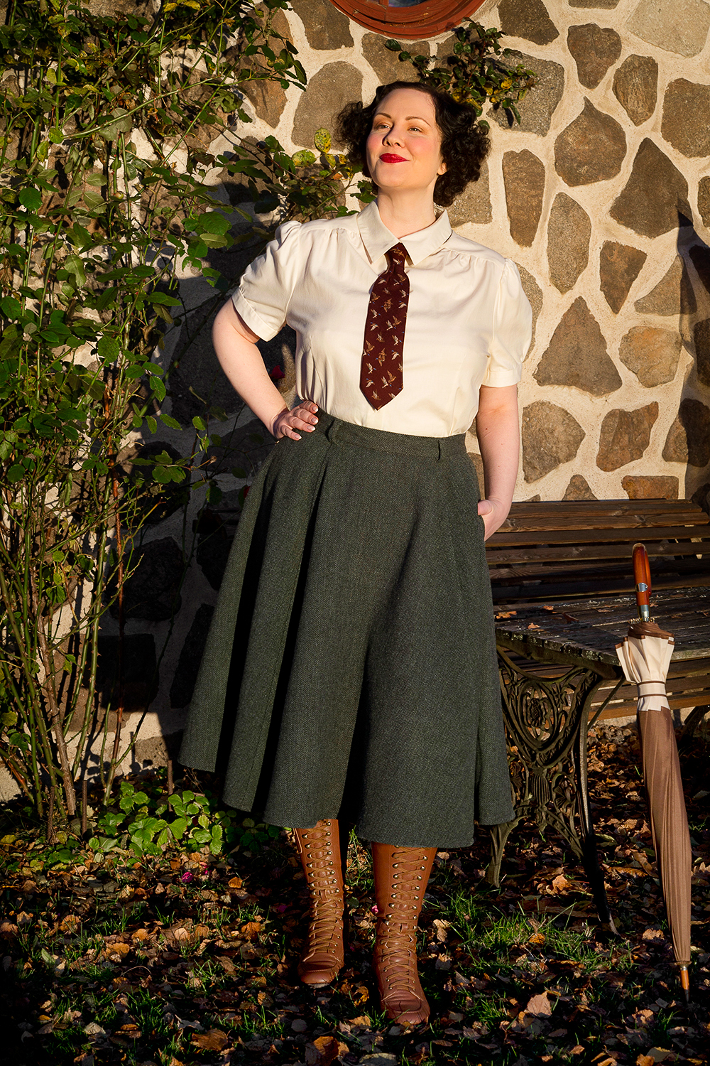 The Winter Wonder Whirl Skirt - 6