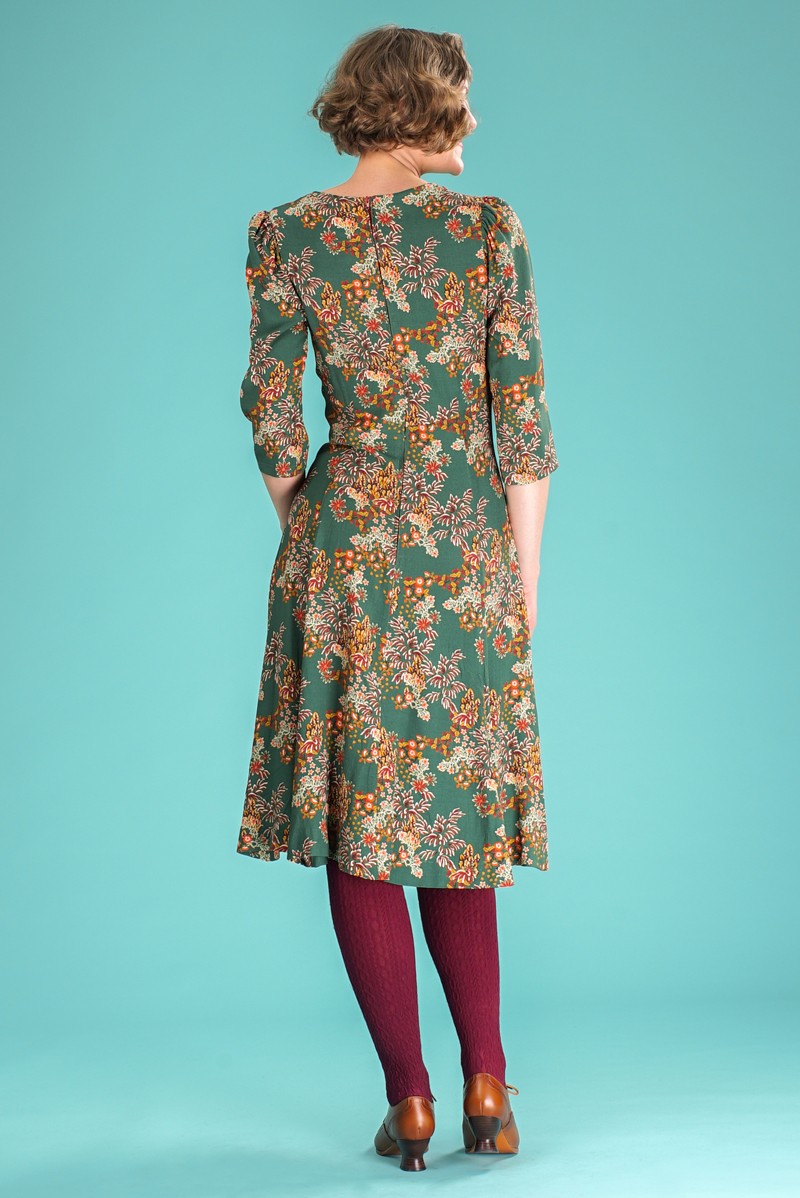autumn tea dress