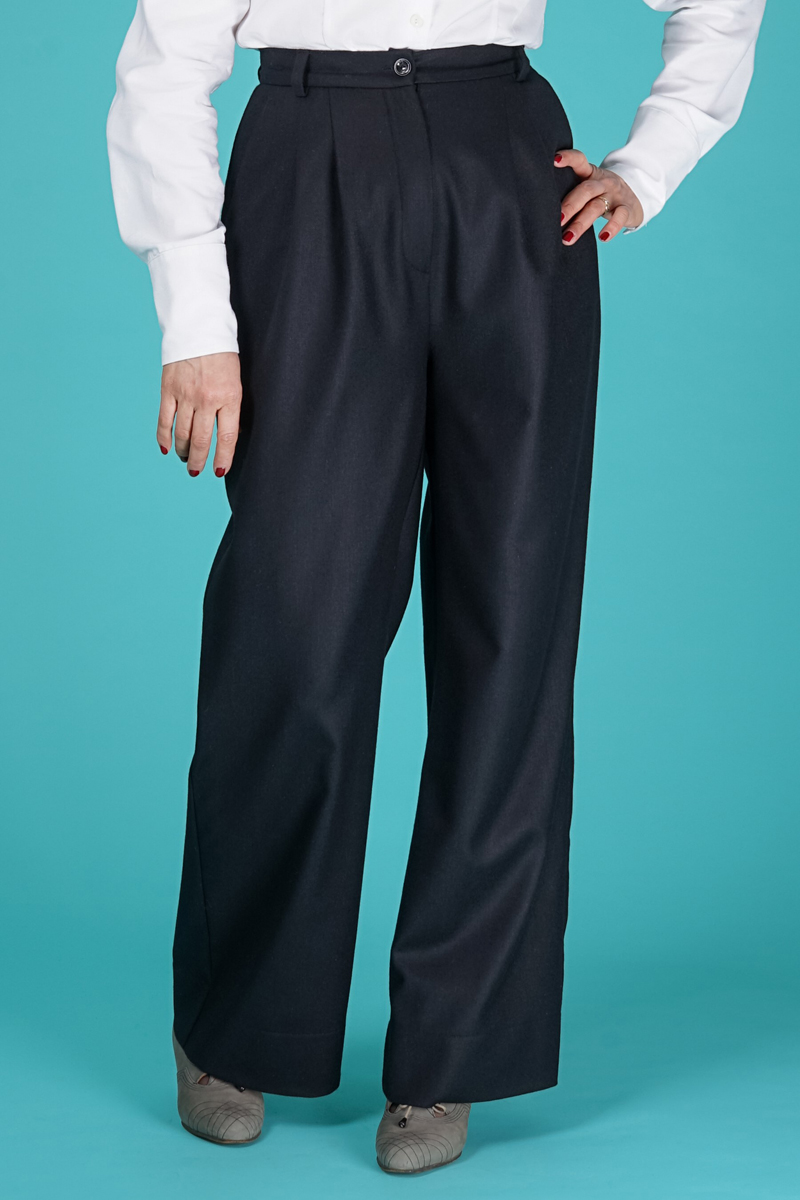 wool work pants