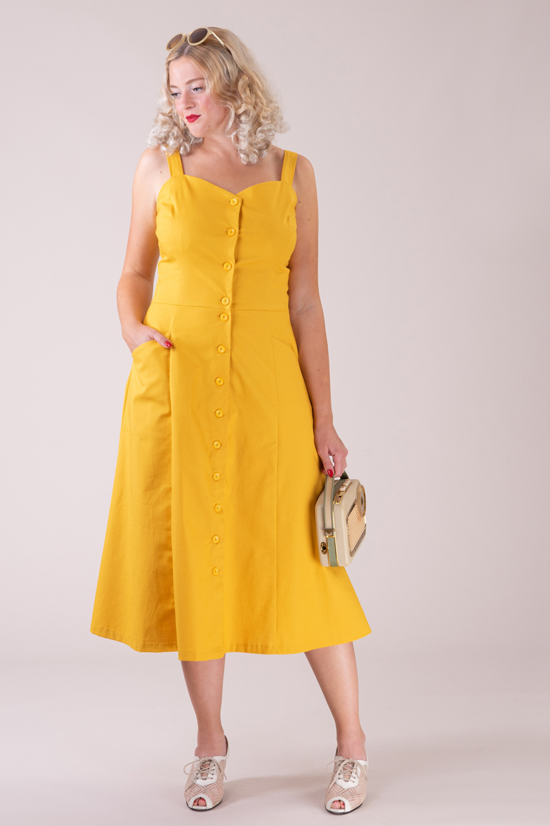 marigold sun dress