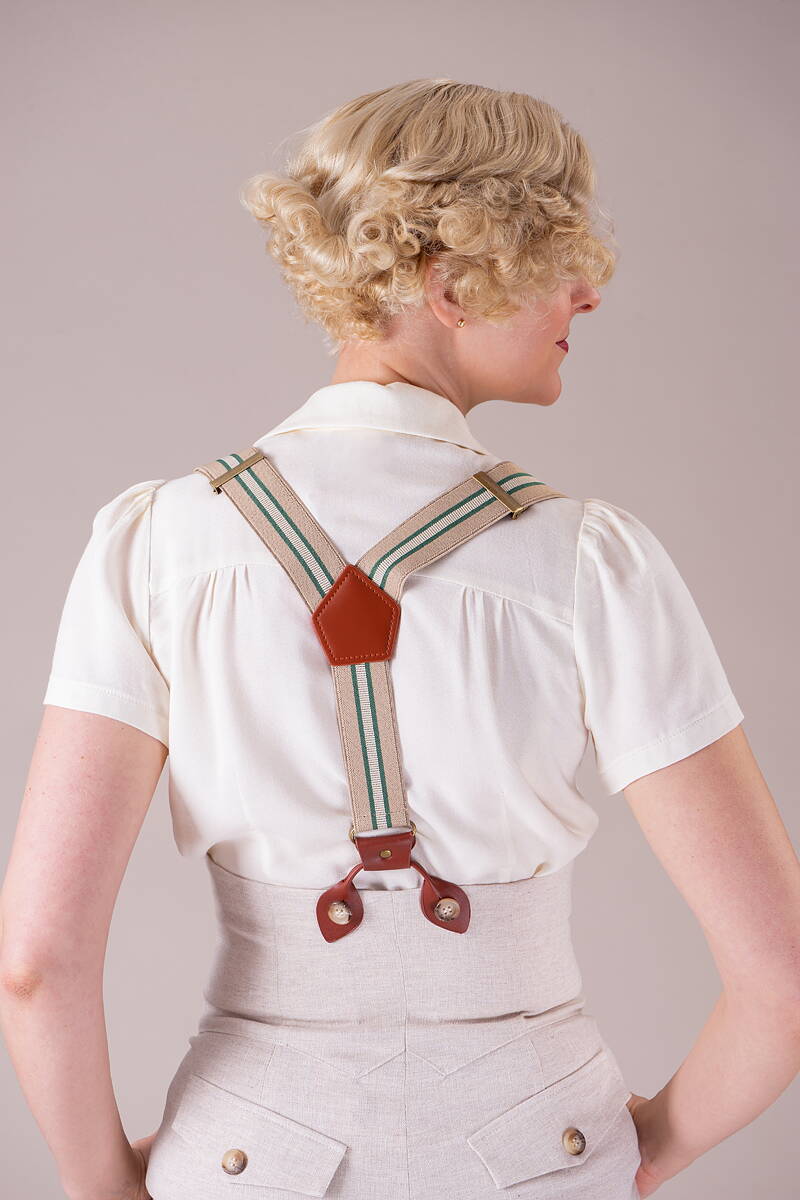 Emmy Design The Sassy Suspenders Sand 