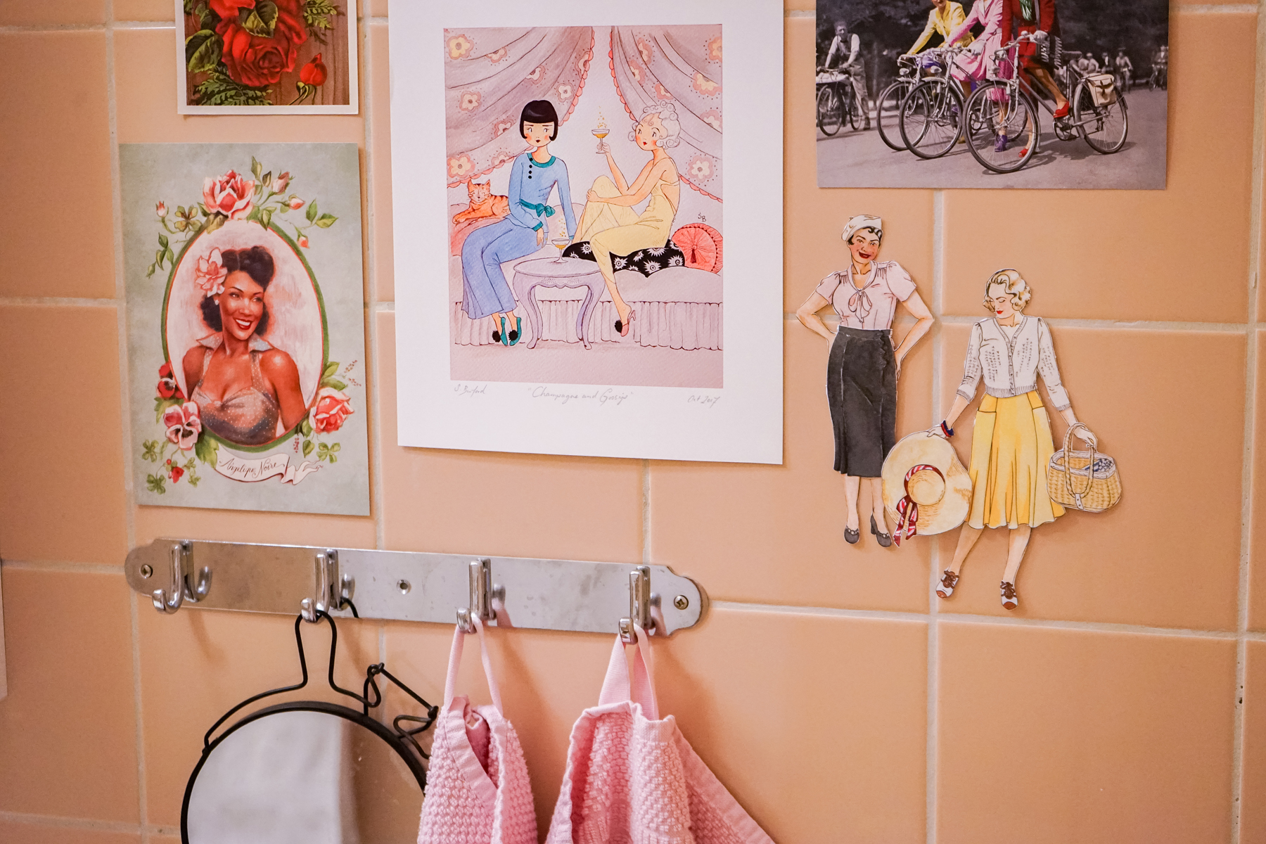 Paper Doll Art Prints - 8