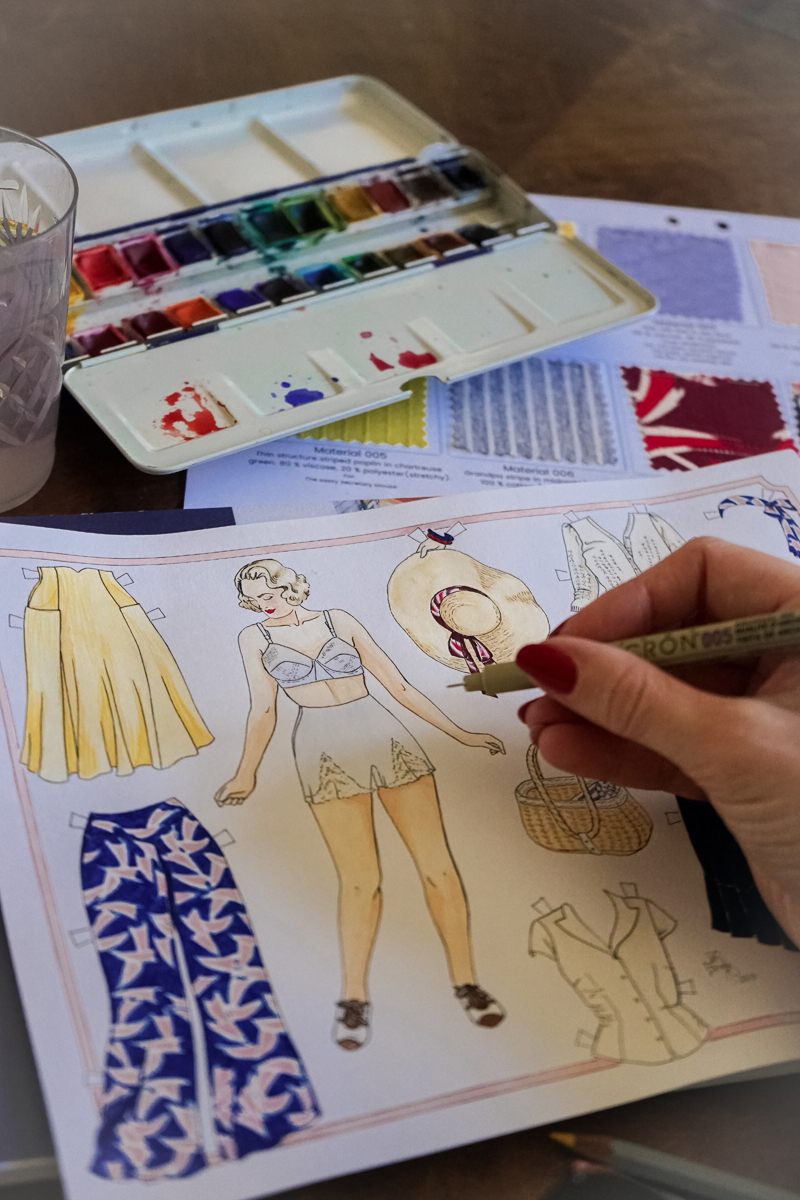 Paper Doll Art Prints - 4