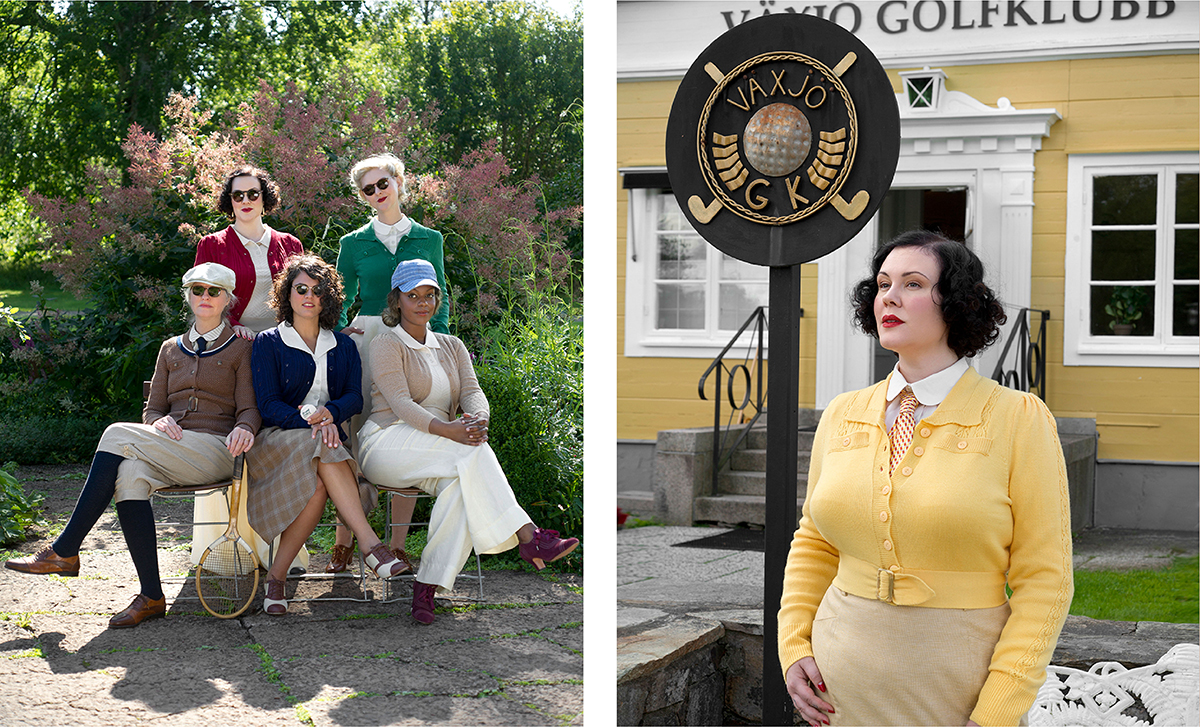 6_emmy design_SS24_vintage style clothes_1930s_1940s_1950s_Ralph Lauren_Colorful_Golf_Tennis_Block colors_Linen_Wool cardigan_Plus size