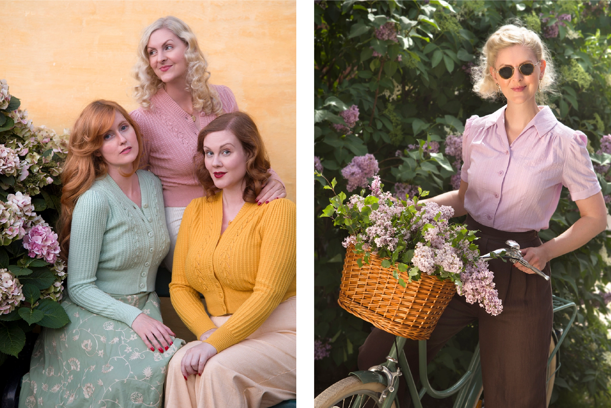 10_Emmy Design_SS25_Pastel Wool Cardigan_Lilac Blouse_1940s Style_Vintage Style-01
