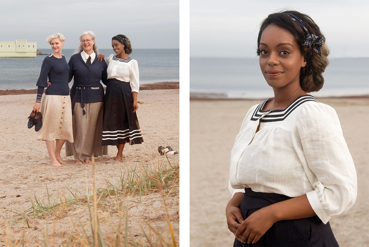 2_emmy design_Edwardian beach wear_Skagen painting_wool_linen_Vintage sailor blouse style-01