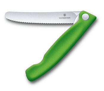 Fällkniv Classic, 11 cm / Tandad / grön