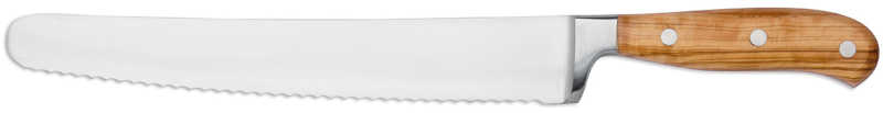 Bread knife Giesser BestCut 8661, 25 cm / Olive handle