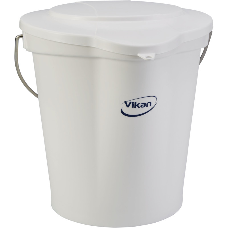 Lock 56875 för hink Vikan 12 L, plast / VIT - 4