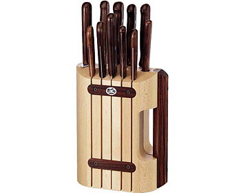 Knife block Victorinox 5.1150.11, knives with wooden handle