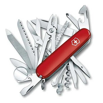 Pocket knife SwissChamp, red