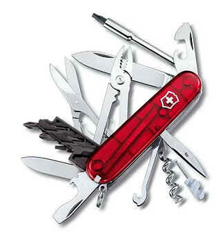 Pocket knife CyberTool 34, red