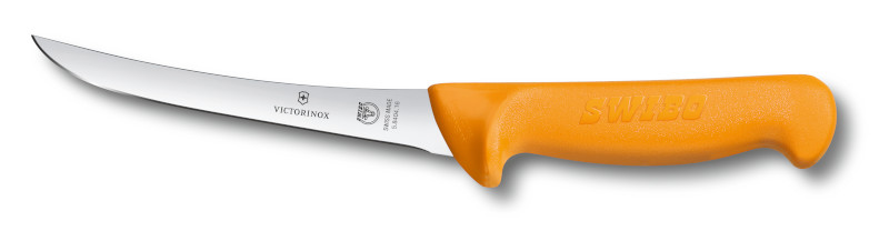 Styckkniv Swibo 5.8404.13 (20413), 13 cm / GUL / Semi-flex