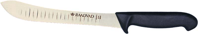 Cutting knife Raadvad 9324B, 21 cm Scalloped edge