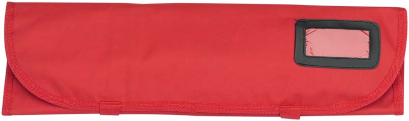Knivfodral nylon, 7-facks / RÖD - 3
