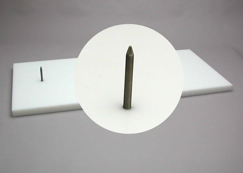 Cutting board 900x350x30 mm WHITE with bolt