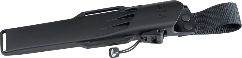 Knife Fällkniven A1xb-CoS, 16 cm BLACK / zytel sheath with lock - 3
