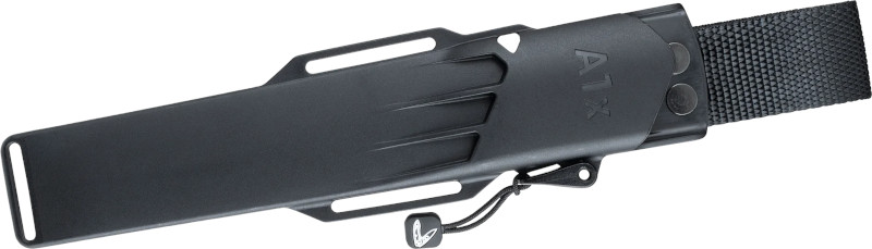 Knife Fällkniven A1xb-CoS, 16 cm BLACK / zytel sheath with lock - 2