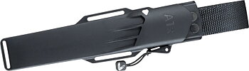 Knife Fällkniven A1xb-CoS, 16 cm BLACK / zytel sheath with lock