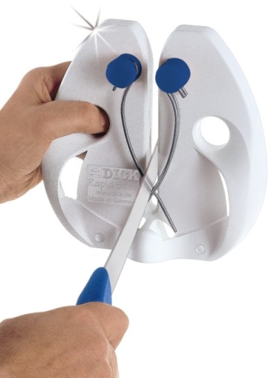 Knife sharpener Dick, fine/white-blue - 2