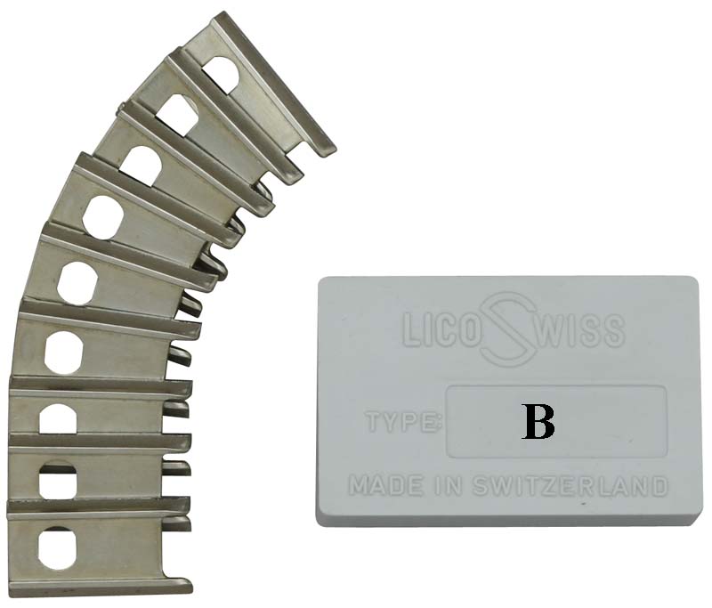 Knife blades Lico B98 (9 pcs/pack)