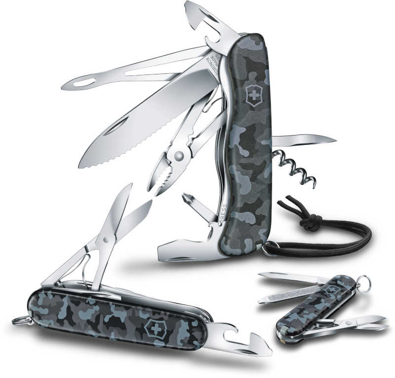 Pocket knife Huntsman Navy Camouflage  - 3