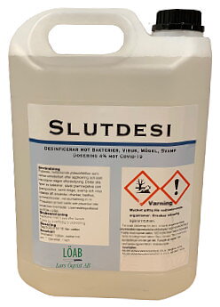 Decinfektionsmedel SlutDeci 5L