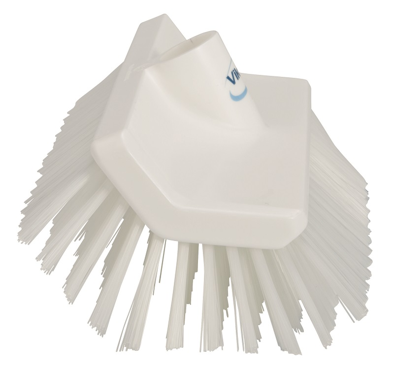 Golv-/väggborste Vikan 70475 medium, 26 cm VIT - 2