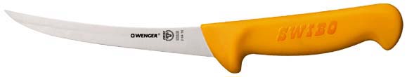 Cutting knife Swibo 5.8404.16 (20416), 16 cm / YELLOW / Semi-flex - 2
