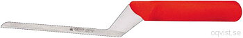 Patty knife Giesser 9645W Serrated, 15 cm / RED