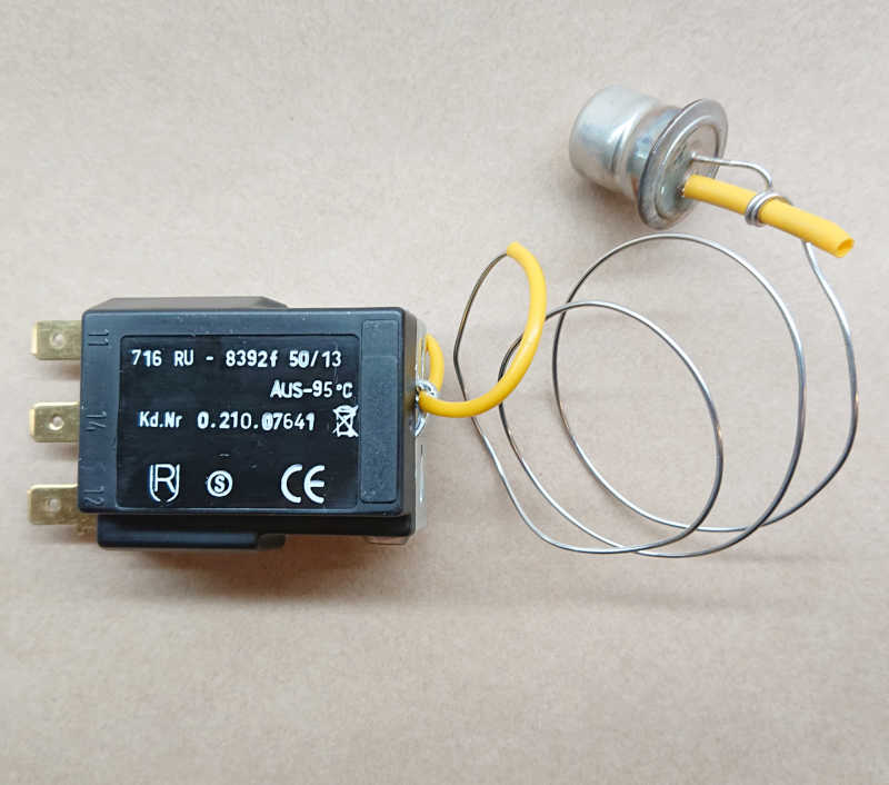 Termostat Bastra B8 + S4/S5 cylindergivare