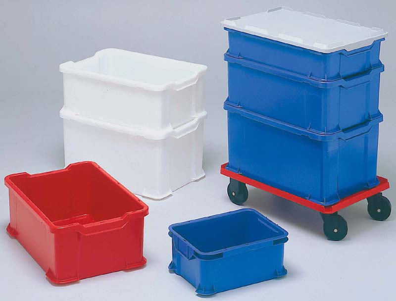 Crate TS 40 L, white plastic - 2