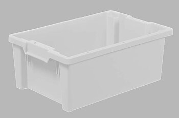 Crate TS 40 L, white plastic