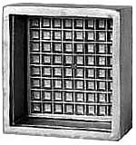 Hamburger press 9x9 cm, square
