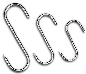 S-hook 120/5 mm, stainless