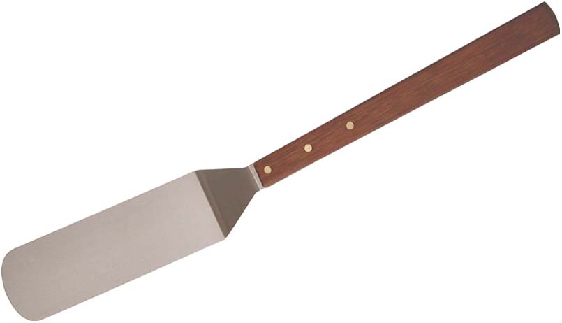 Grill spatula 50/20 cm cm, long wooden handle