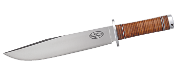 Knife NL1-VG7, 25 cm / leather handle